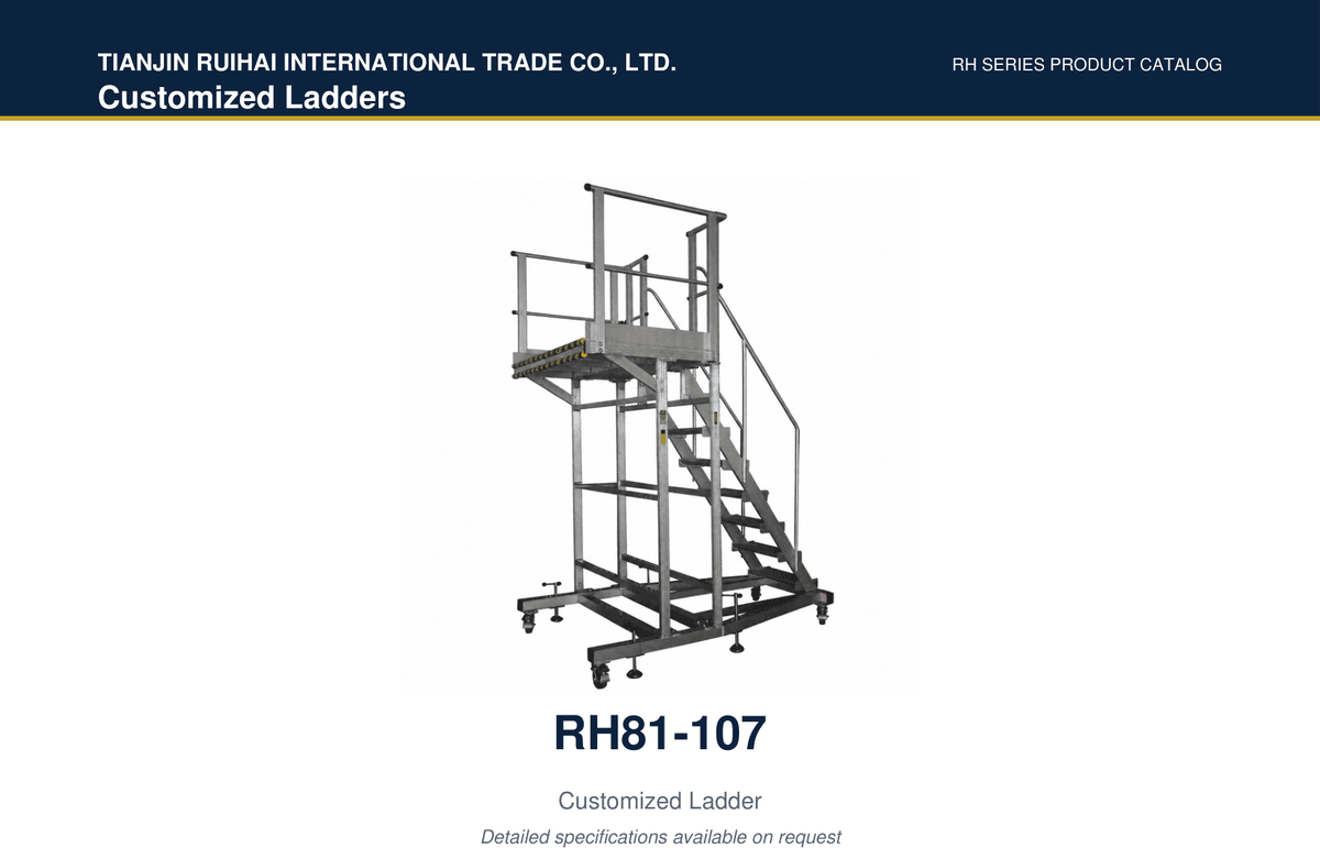 RH81-107 Customized Ladder