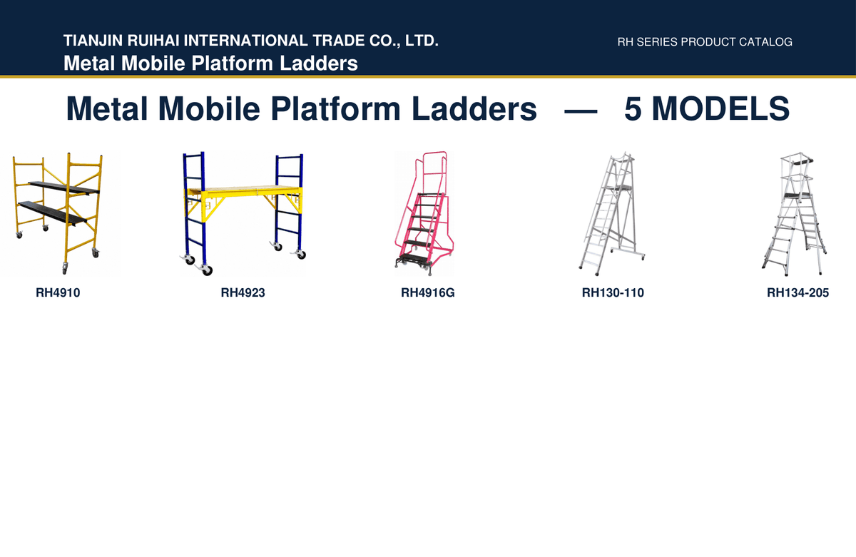 Steel & Fiberglass Ladders