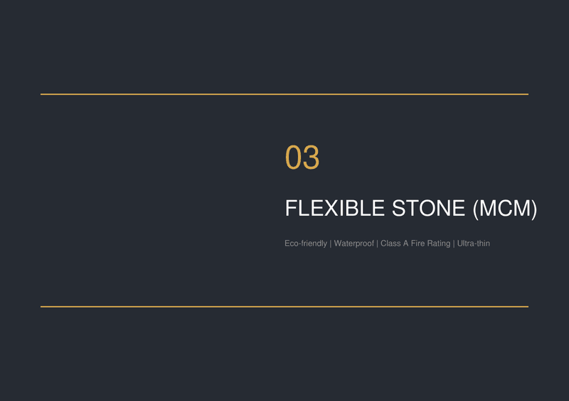 MCM-1200x2400 Flexible Stone Large Panel